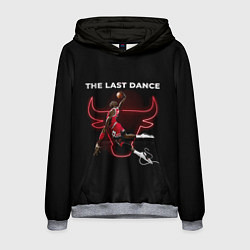 Толстовка-худи мужская ПОСЛЕДНИЙ ТАНЕЦ, цвет: 3D-меланж