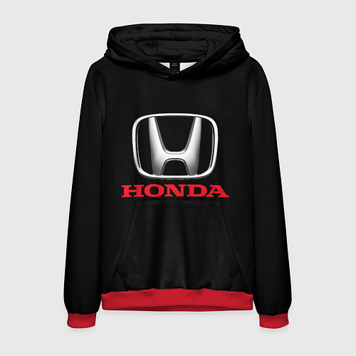 Мужская толстовка HONDA / 3D-Красный – фото 1