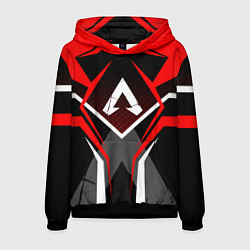 Толстовка-худи мужская APEX, цвет: 3D-черный