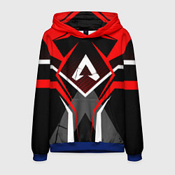 Толстовка-худи мужская APEX, цвет: 3D-синий