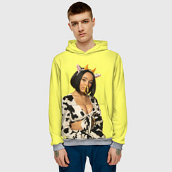 Толстовка-худи мужская DOJA CAT, цвет: 3D-меланж — фото 2