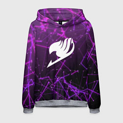 Толстовка-худи мужская Fairy Tail, цвет: 3D-меланж