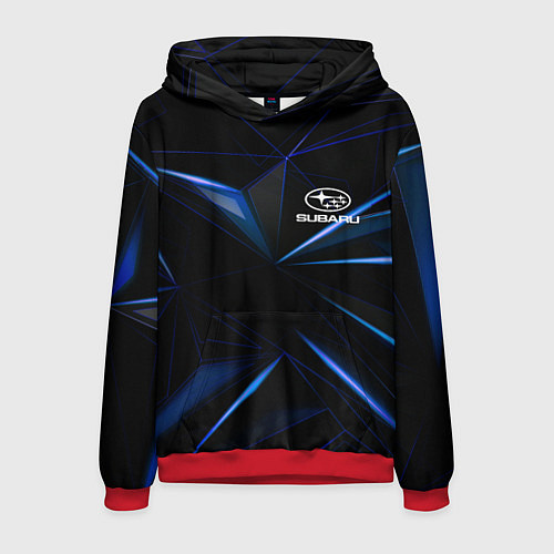 Мужская толстовка SUBARU / 3D-Красный – фото 1