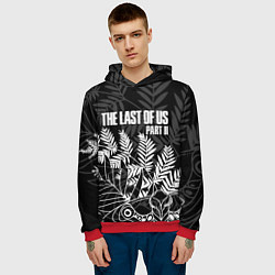 Толстовка-худи мужская THE LAST OF US 2, цвет: 3D-красный — фото 2