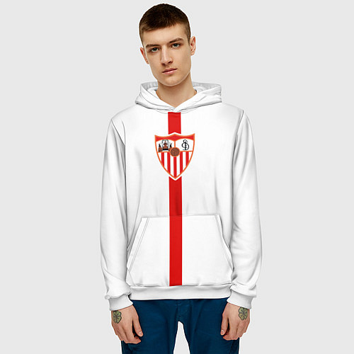 Мужская толстовка Севилья 3D / 3D-Белый – фото 3