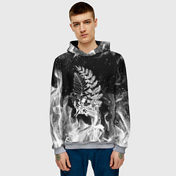 Толстовка-худи мужская THE LAST OF US 2 ТАТУ ЭЛЛИ, цвет: 3D-меланж — фото 2