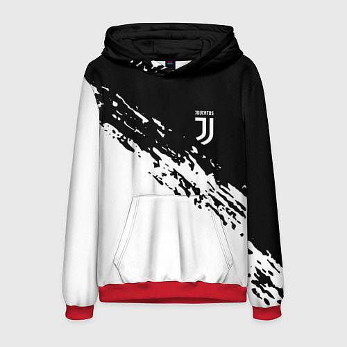 Мужская толстовка JUVENTUS / 3D-Красный – фото 1