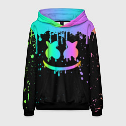 Толстовка-худи мужская MARSHMELLO, цвет: 3D-черный