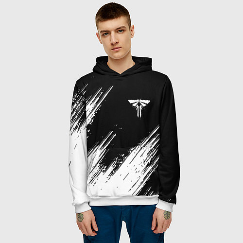 Мужская толстовка The Last of Us: Part 2 / 3D-Белый – фото 3