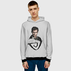 Толстовка-худи мужская Настоящий детектив, цвет: 3D-черный — фото 2