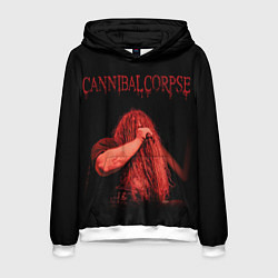 Толстовка-худи мужская Cannibal Corpse 6, цвет: 3D-белый