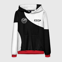 Толстовка-худи мужская СССР, цвет: 3D-красный