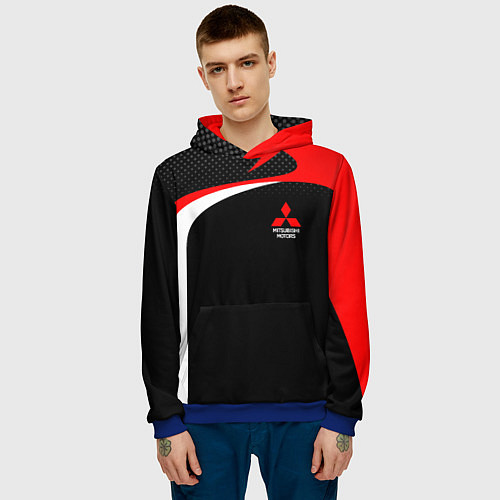 Мужская толстовка EVO Racer uniform / 3D-Синий – фото 3