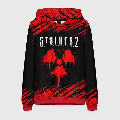 Мужская толстовка STALKER 2 СТАЛКЕР 2 / 3D-Красный – фото 1