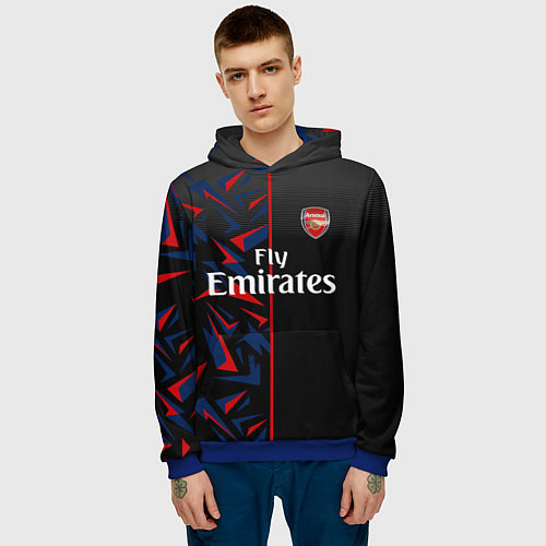 Мужская толстовка ARSENAL UNIFORM 2020 / 3D-Синий – фото 3