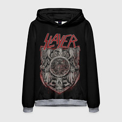 Толстовка-худи мужская Slayer, цвет: 3D-меланж