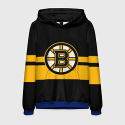 Толстовка-худи мужская BOSTON BRUINS NHL, цвет: 3D-синий