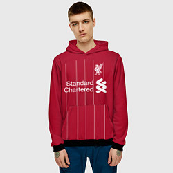 Толстовка-худи мужская Liverpool FC, цвет: 3D-черный — фото 2