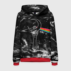 Толстовка-худи мужская Dark Side of the Moon Stick, цвет: 3D-красный