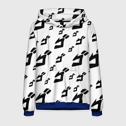 Толстовка-худи мужская JoJo Bizarre Adventure, цвет: 3D-синий