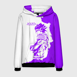Толстовка-худи мужская JoJo Bizarre Adventure, цвет: 3D-черный