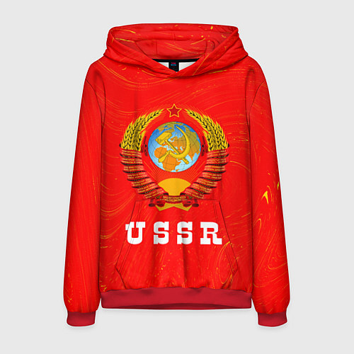 Мужская толстовка USSR СССР / 3D-Красный – фото 1