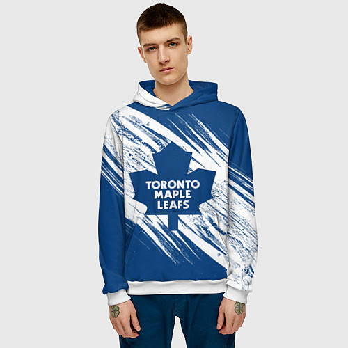 Мужская толстовка Toronto Maple Leafs, / 3D-Белый – фото 3