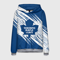Толстовка-худи мужская Toronto Maple Leafs,, цвет: 3D-меланж