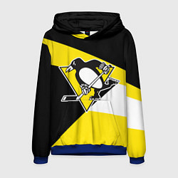 Толстовка-худи мужская Pittsburgh Penguins Exclusive, цвет: 3D-синий