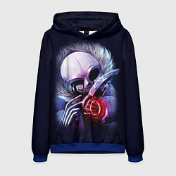 Толстовка-худи мужская UNDERTALE SANS, цвет: 3D-синий