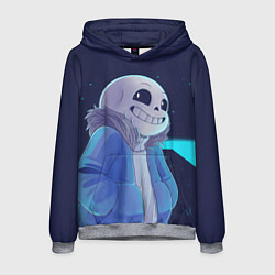 Толстовка-худи мужская UNDERTALE, цвет: 3D-меланж