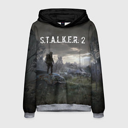 Толстовка-худи мужская STALKER 2, цвет: 3D-меланж