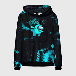 Толстовка-худи мужская Among Us Dab, цвет: 3D-черный
