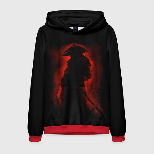 Мужская толстовка Samurai / 3D-Красный – фото 1