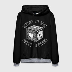 Толстовка-худи мужская Lemarshans box, цвет: 3D-меланж