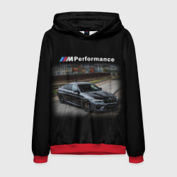 Толстовка-худи мужская BMW Z, цвет: 3D-красный