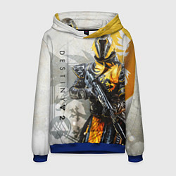 Толстовка-худи мужская DESTINY, WARLOCK, цвет: 3D-синий