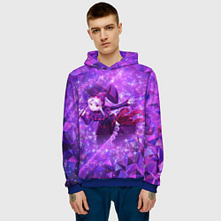 Толстовка-худи мужская Шалтир Бладфоллен, цвет: 3D-синий — фото 2