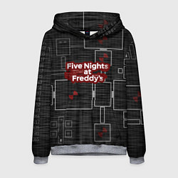 Толстовка-худи мужская Five Nights At Freddy, цвет: 3D-меланж
