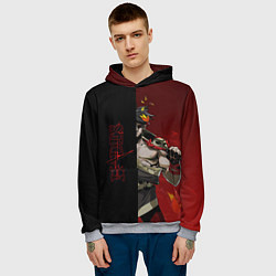 Толстовка-худи мужская Hades, цвет: 3D-меланж — фото 2