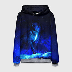 Толстовка-худи мужская Dark Wolf, цвет: 3D-меланж