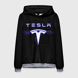 Толстовка-худи мужская TESLA, цвет: 3D-меланж
