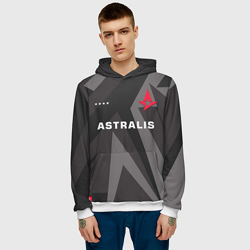 Мужская толстовка Astralis Jersey Pro 202122 / 3D-Белый – фото 3