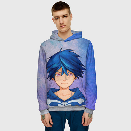 Мужская толстовка Инцидент Кэмоно / 3D-Меланж – фото 3