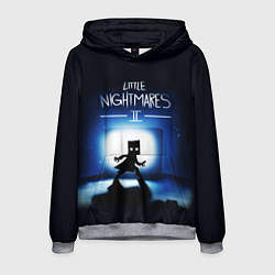 Толстовка-худи мужская Little Nightmares 2 МОНО, цвет: 3D-меланж