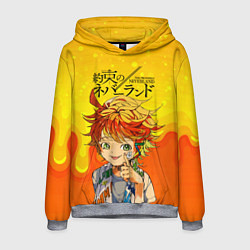 Толстовка-худи мужская Обещанный Неверленд, цвет: 3D-меланж