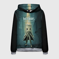 Толстовка-худи мужская Little Nightmares, цвет: 3D-меланж