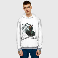 Толстовка-худи мужская Crowfall Ranger, цвет: 3D-меланж — фото 2