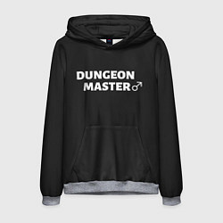 Толстовка-худи мужская Dungeon Master, цвет: 3D-меланж