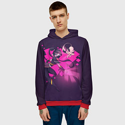 Толстовка-худи мужская Темпларочка Dota 2, цвет: 3D-красный — фото 2